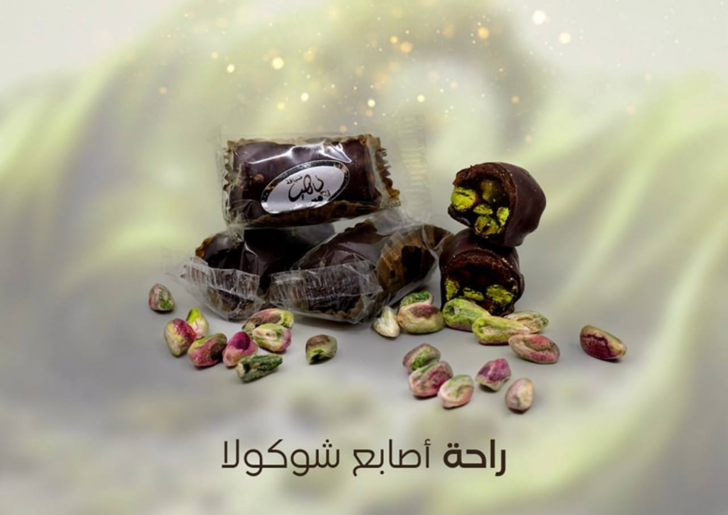 راحة اصابع الشوكولا